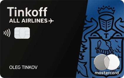 Кредитная карта Тинькофф All Airlines Black Edition